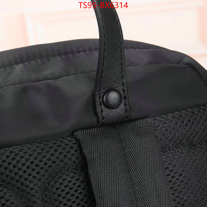 Prada Bags (4A)-Backpack- top grade ID: BX6314 $: 95USD,