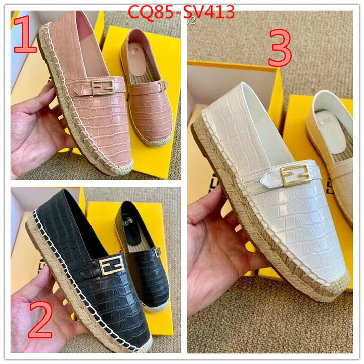 Women Shoes-Fendi 1:1 ID: SV413 $:85USD