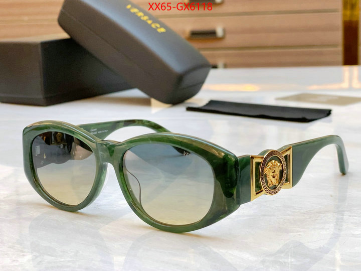 Glasses-Versace replica for cheap ID: GX6118 $: 65USD