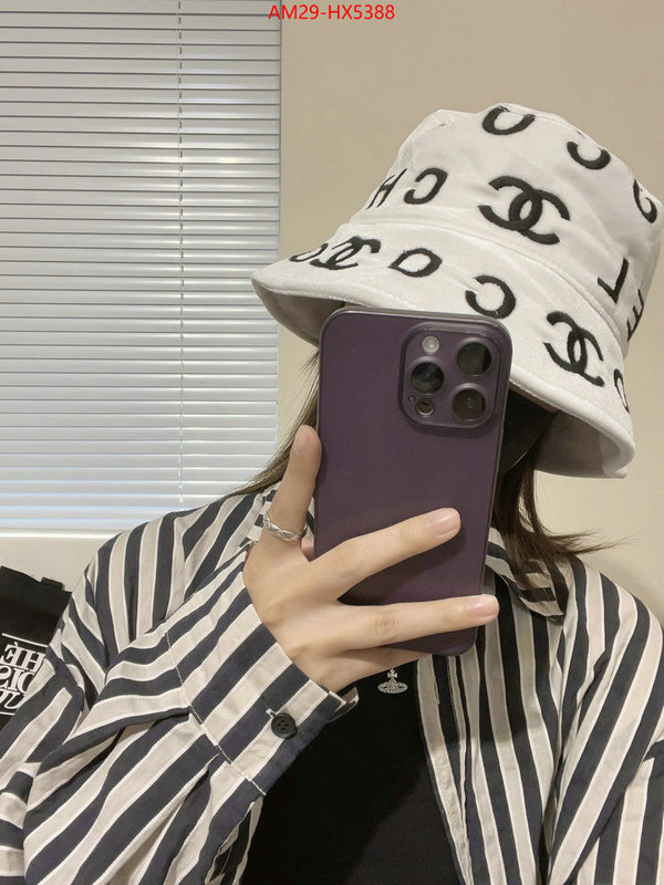 Cap (Hat)-Chanel cheap replica designer ID: HX5388 $: 29USD