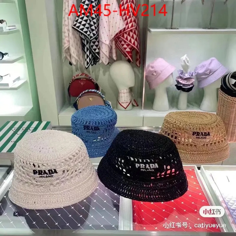 Cap (Hat)-Prada high quality customize ID: HV214 $: 45USD