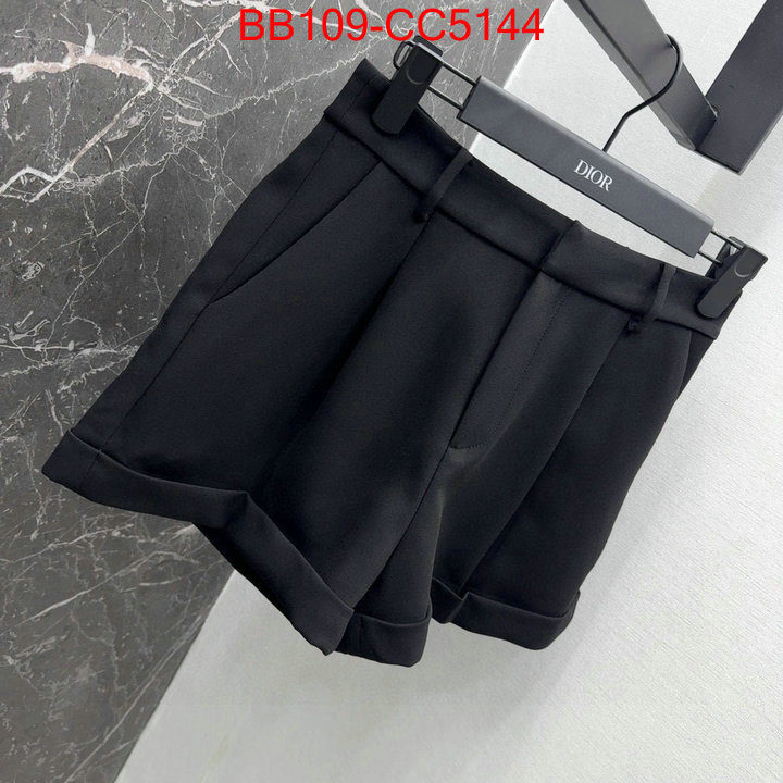 Clothing-Dior 2024 luxury replicas ID: CC5144 $: 109USD