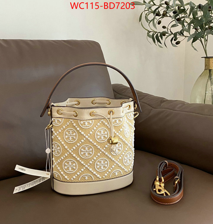 Tory Burch Bags(4A)-Bucket Bag- perfect quality designer replica ID: BD7203 $: 115USD,