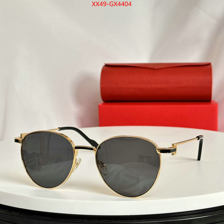 Glasses-Cartier best quality fake ID: GX4404 $: 49USD