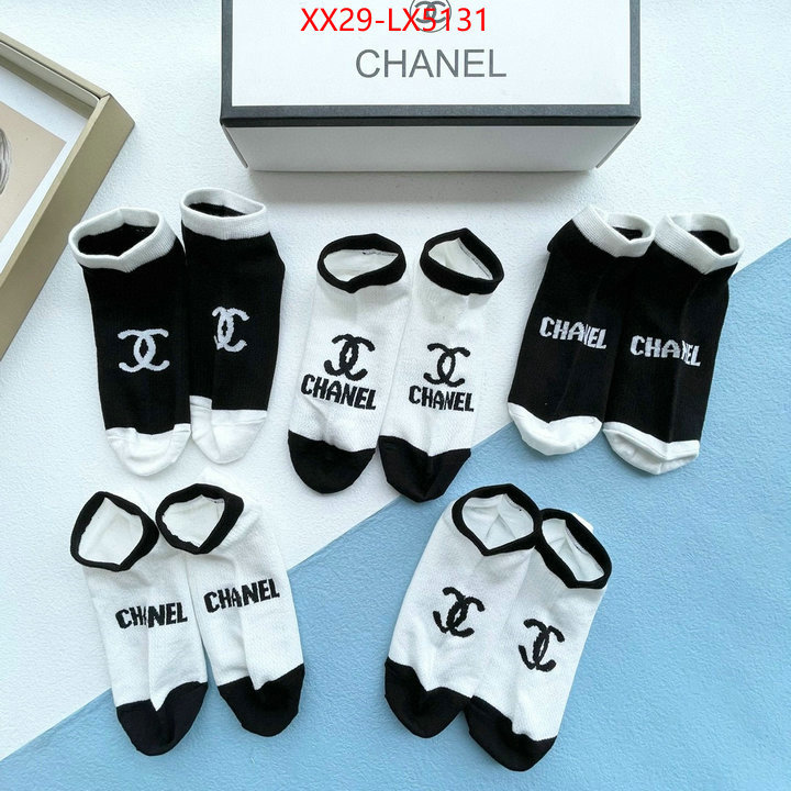 Sock-Chanel for sale online ID: LX5131 $: 29USD