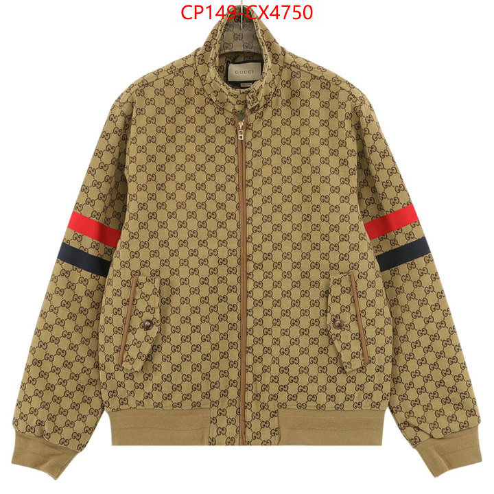 Clothing-Gucci high quality online ID: CX4750 $: 149USD