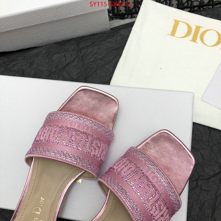 Women Shoes-Dior perfect quality ID: SX4213 $: 115USD