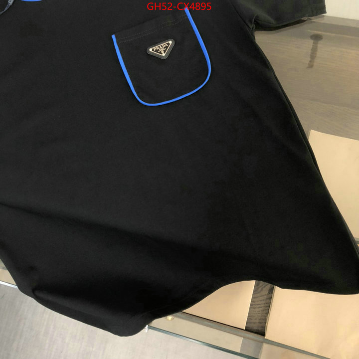 Clothing-Prada 1:1 clone ID: CX4895 $: 52USD