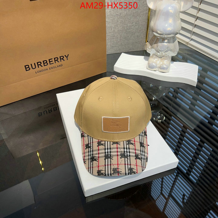 Cap(Hat)-Burberry sell online luxury designer ID: HX5350 $: 29USD