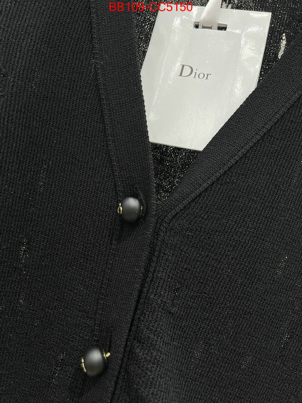 Clothing-Dior quality replica ID: CC5150 $: 109USD