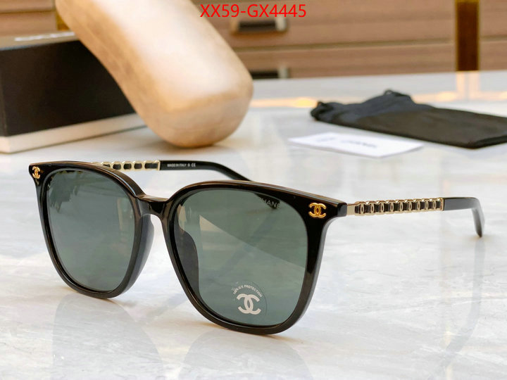 Glasses-Chanel supplier in china ID: GX4445 $: 59USD
