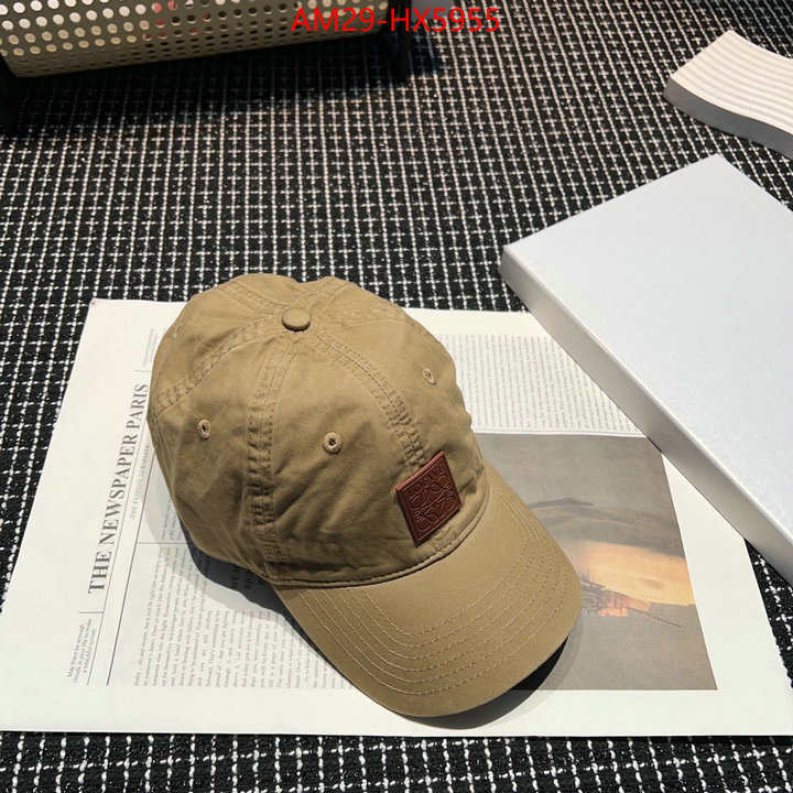 Cap(Hat)-Loewe knockoff highest quality ID: HX5955 $: 29USD