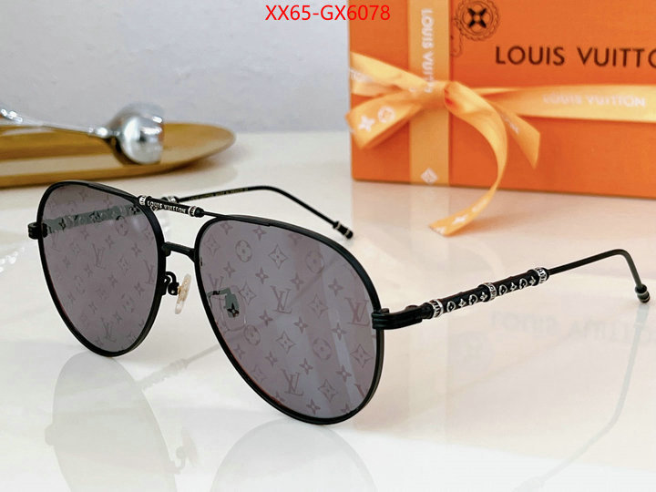 Glasses-LV the quality replica ID: GX6078 $: 65USD