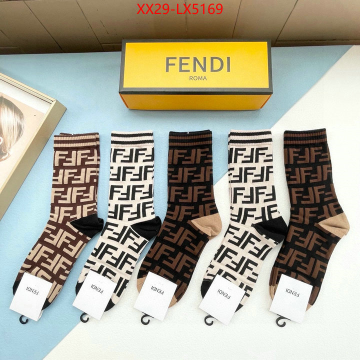 Sock-Fendi online shop ID: LX5169 $: 29USD