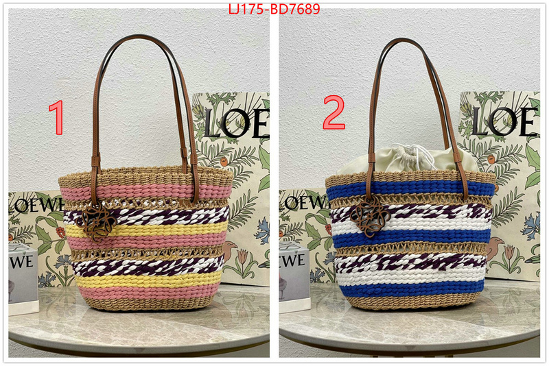 Loewe Bags(TOP)-Handbag- perfect quality ID: BD7689 $: 175USD,