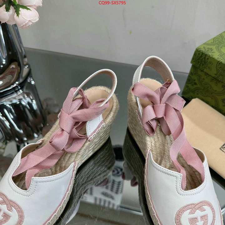 Women Shoes-Gucci high-end designer ID: SX5795 $: 99USD