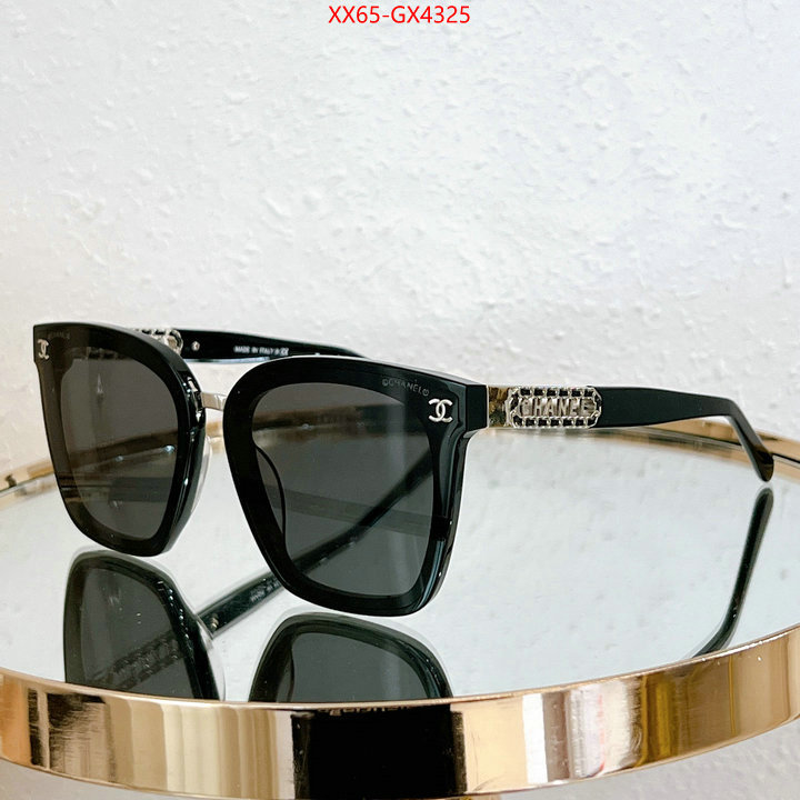 Glasses-Chanel wholesale ID: GX4325 $: 65USD