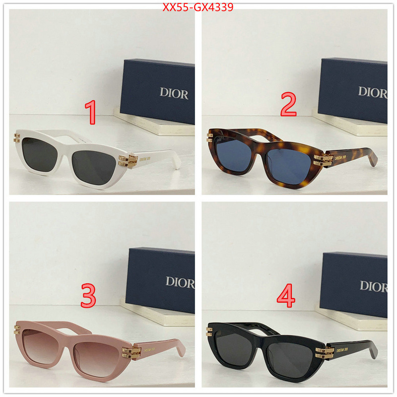 Glasses-Dior perfect quality designer replica ID: GX4339 $: 55USD