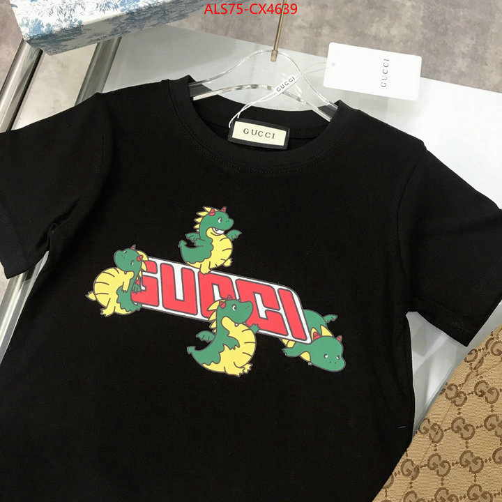 Kids clothing-Gucci luxury cheap replica ID: CX4639 $: 75USD