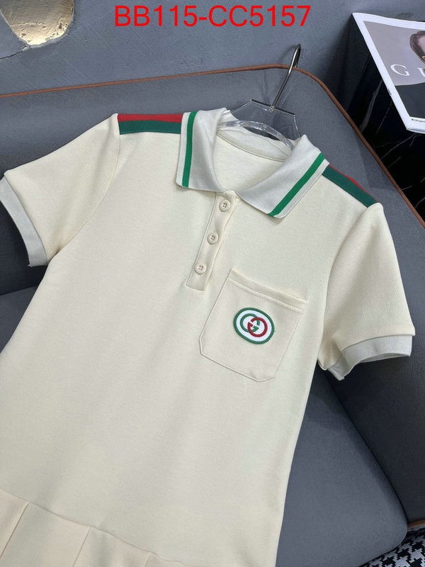 Clothing-Gucci replica best ID: CC5157 $: 115USD