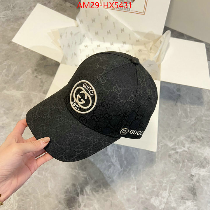 Cap(Hat)-Gucci high quality online ID: HX5431 $: 29USD