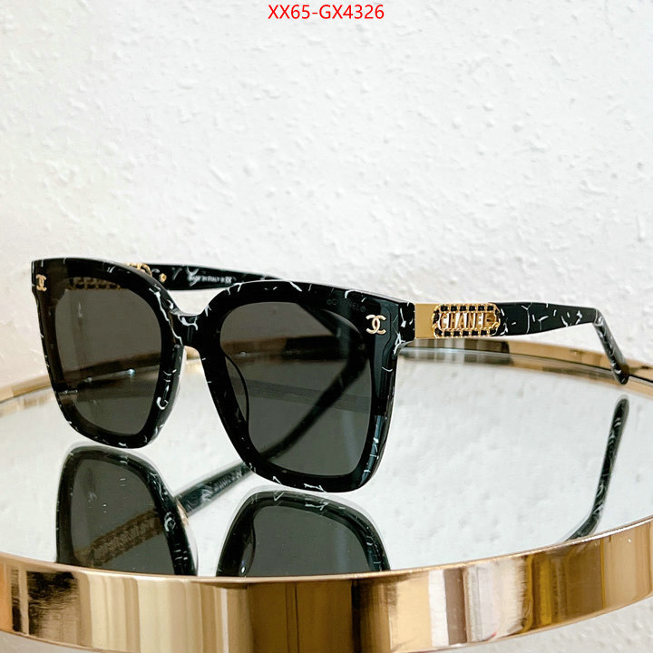 Glasses-Chanel best wholesale replica ID: GX4326 $: 65USD