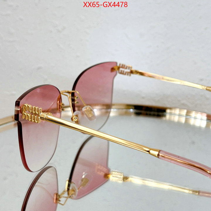 Glasses-Miu Miu best like ID: GX4478 $: 65USD