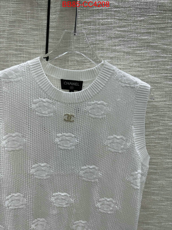 Clothing-Chanel top quality website ID: CC4208 $: 85USD