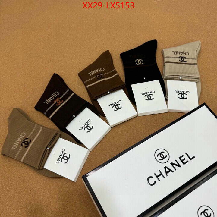 Sock-Chanel online from china ID: LX5153 $: 29USD