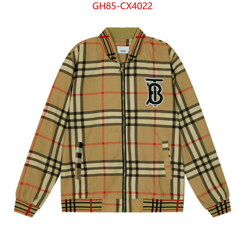 Clothing-Burberry 2024 luxury replicas ID: CX4022 $: 85USD