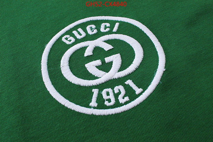 Clothing-Gucci 7 star replica ID: CX4840 $: 52USD