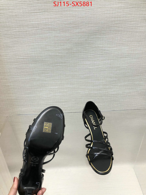 Women Shoes-Chanel replcia cheap ID: SX5881 $: 115USD