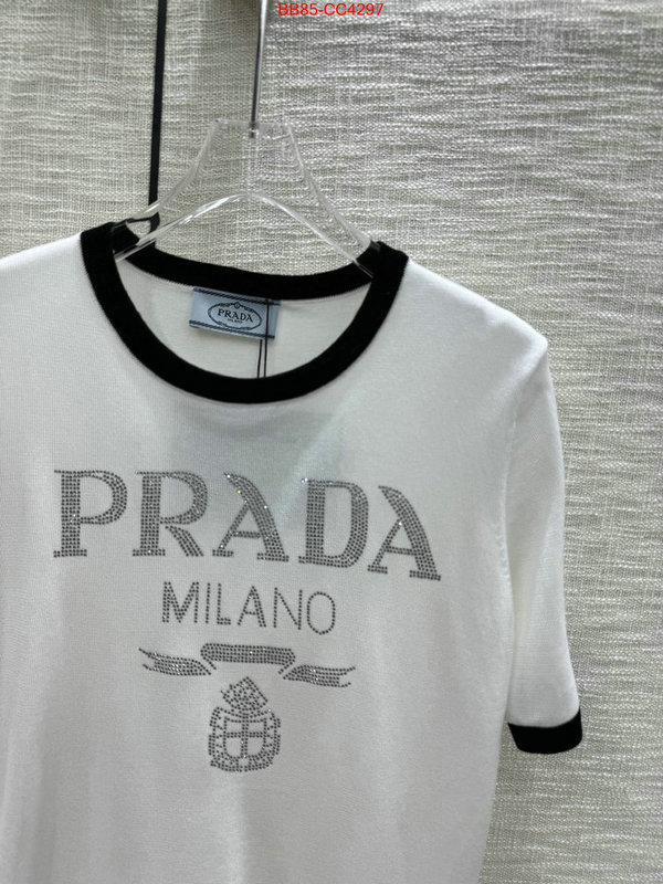 Clothing-Prada the best designer ID: CC4297 $: 85USD