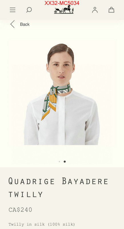 Scarf-Hermes what 1:1 replica ID: MC5034 $: 32USD