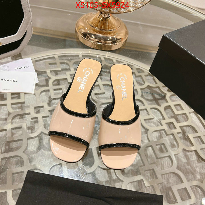 Women Shoes-Chanel best knockoff ID: SX5924 $: 105USD