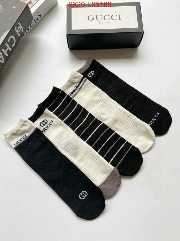 Sock-Gucci best designer replica ID: LX5189 $: 29USD