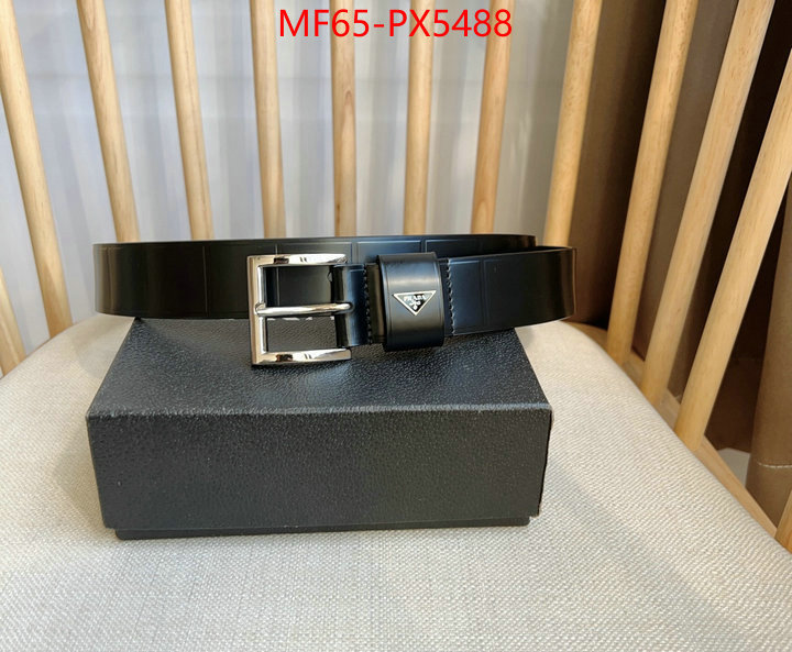 Belts-Prada top 1:1 replica ID: PX5488 $: 65USD