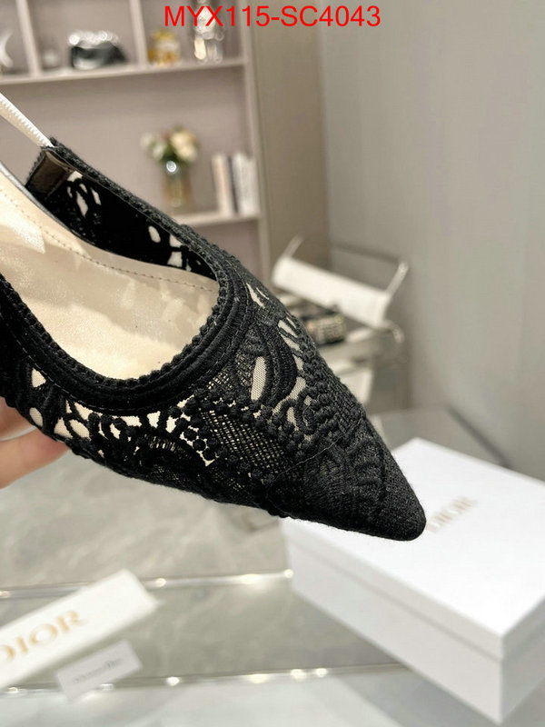 Women Shoes-Dior replica 1:1 ID: SC4043 $: 115USD