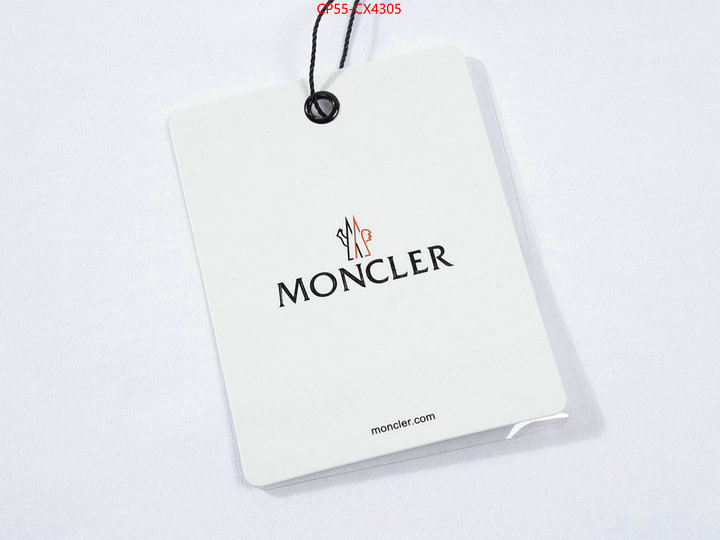 Clothing-Moncler quality replica ID: CX4305 $: 55USD
