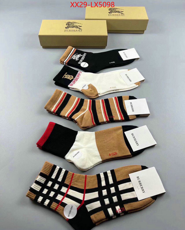 Sock-Burberry 7 star ID: LX5098 $: 29USD