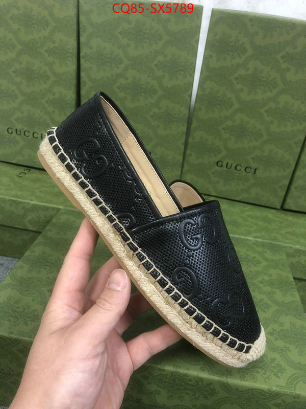 Women Shoes-Gucci 2024 luxury replicas ID: SX5789 $: 85USD