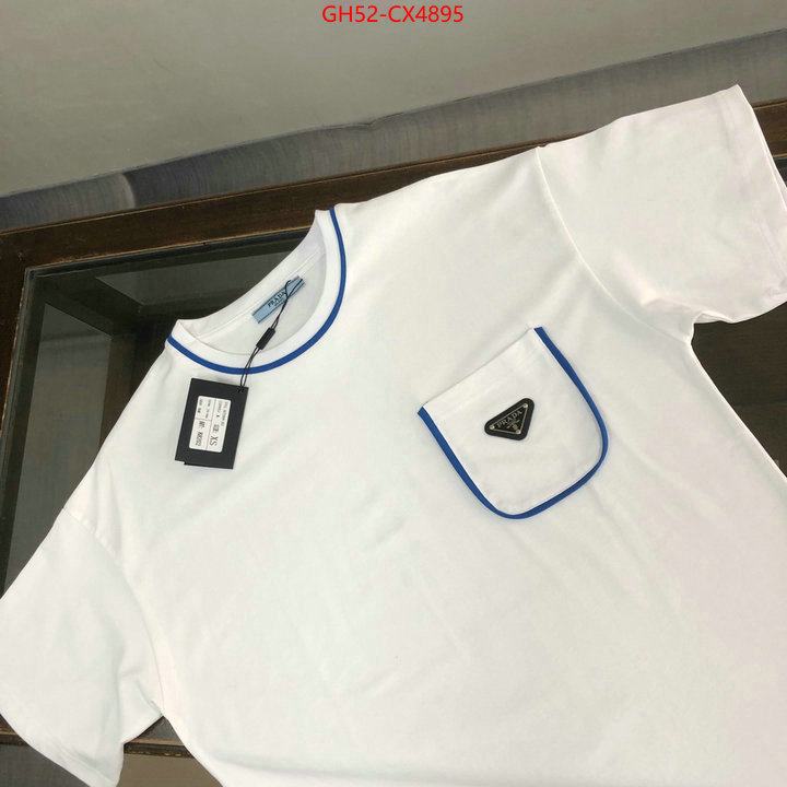 Clothing-Prada 1:1 clone ID: CX4895 $: 52USD