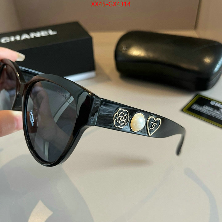 Glasses-Chanel top quality fake ID: GX4314 $: 45USD