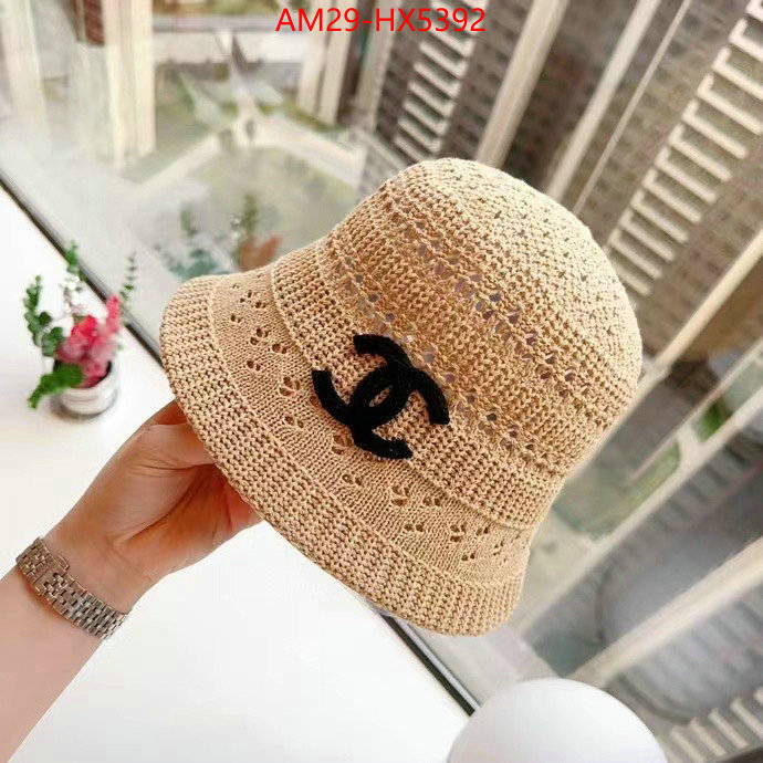 Cap (Hat)-Chanel 7 star quality designer replica ID: HX5392 $: 29USD