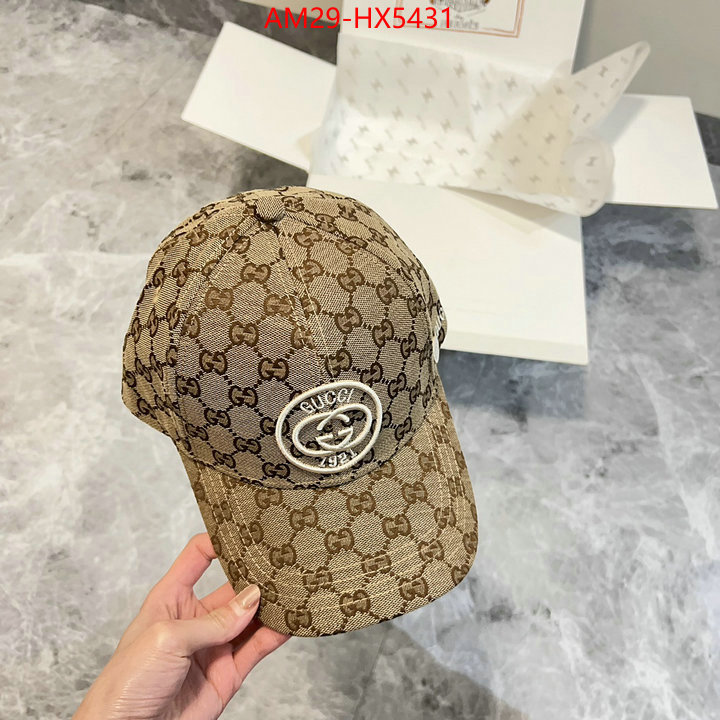 Cap(Hat)-Gucci high quality online ID: HX5431 $: 29USD