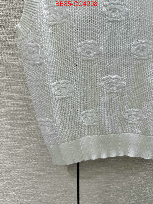 Clothing-Chanel top quality website ID: CC4208 $: 85USD