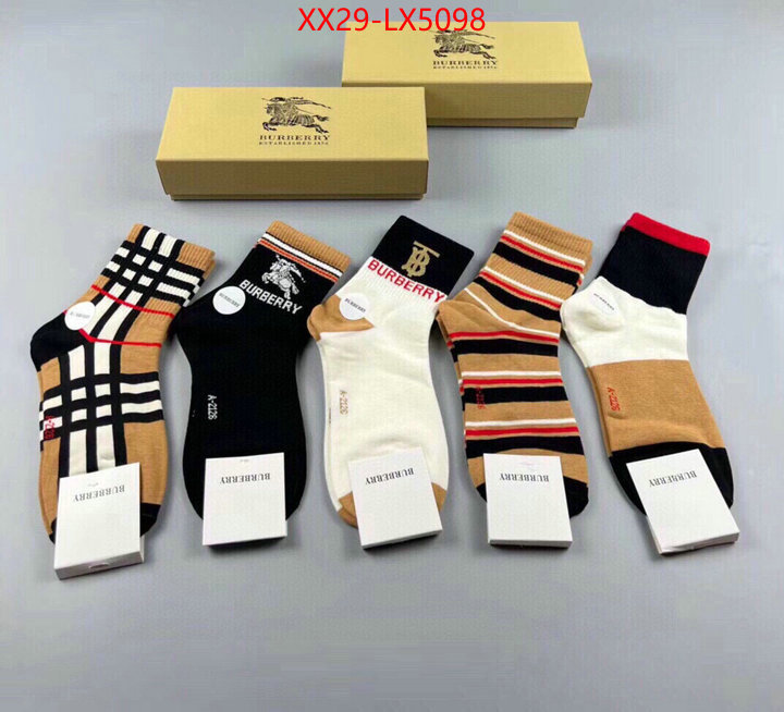 Sock-Burberry 7 star ID: LX5098 $: 29USD