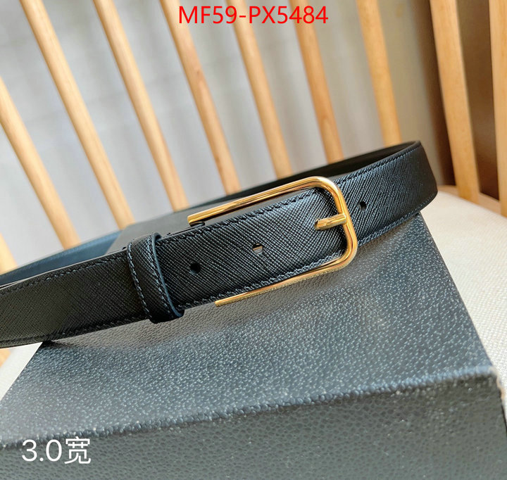 Belts-Prada buy luxury 2024 ID: PX5484 $: 59USD