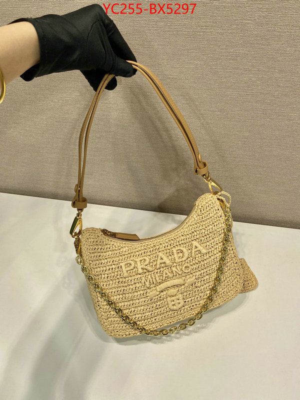 Prada Bags (TOP)-Re-Edition 2005 buy high-quality fake ID: BX5297 $: 255USD,