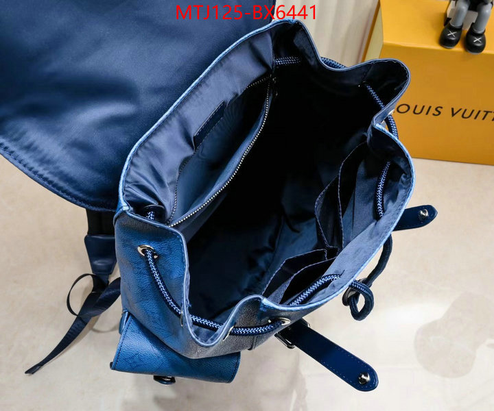 LV Bags(4A)-Backpack- mirror quality ID: BX6441 $: 125USD,